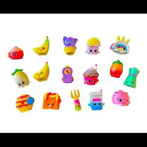 Shopkins Mini Figures Lot of 16